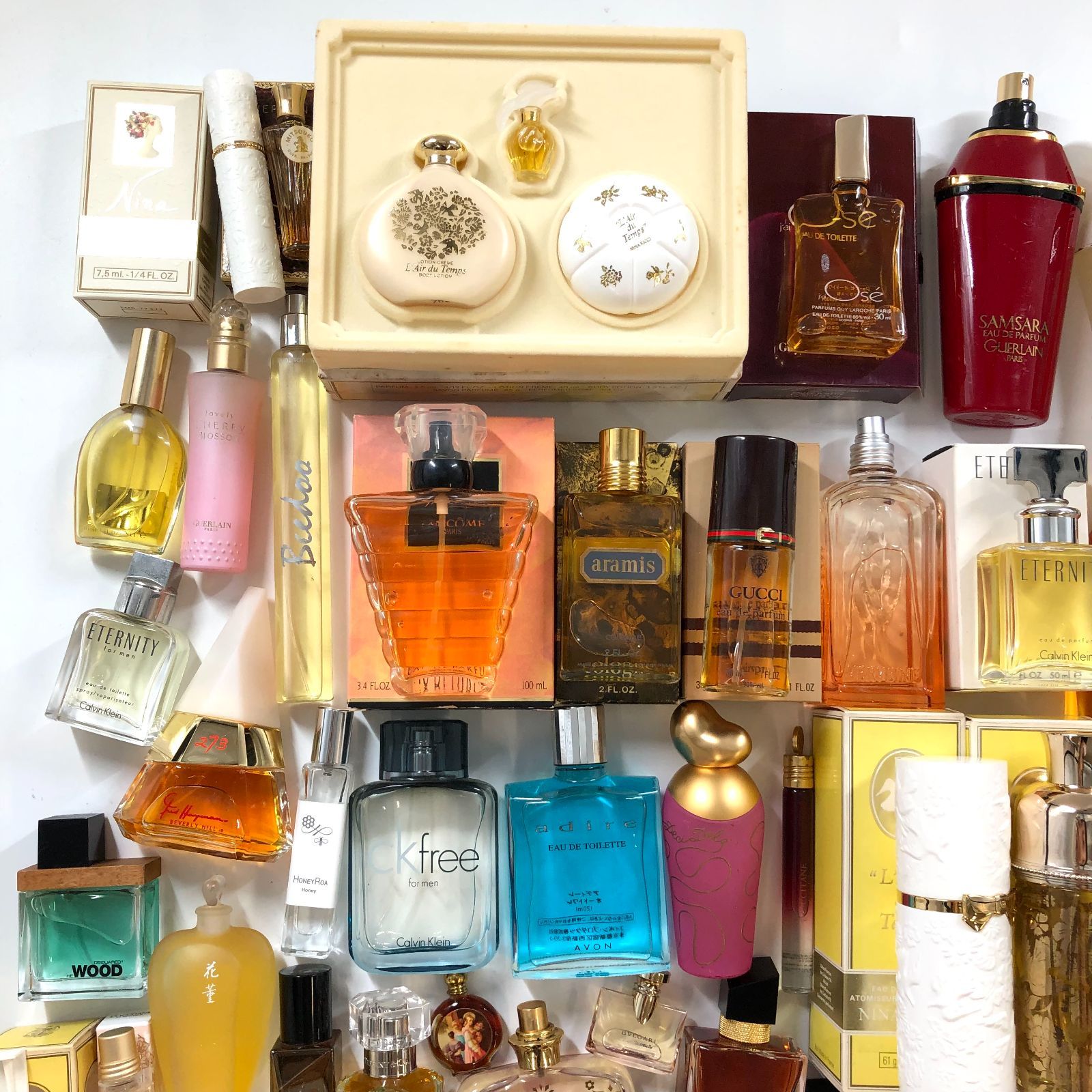 大量 香水 まとめ 20本 ゲラン ニナリッチ ロシャス