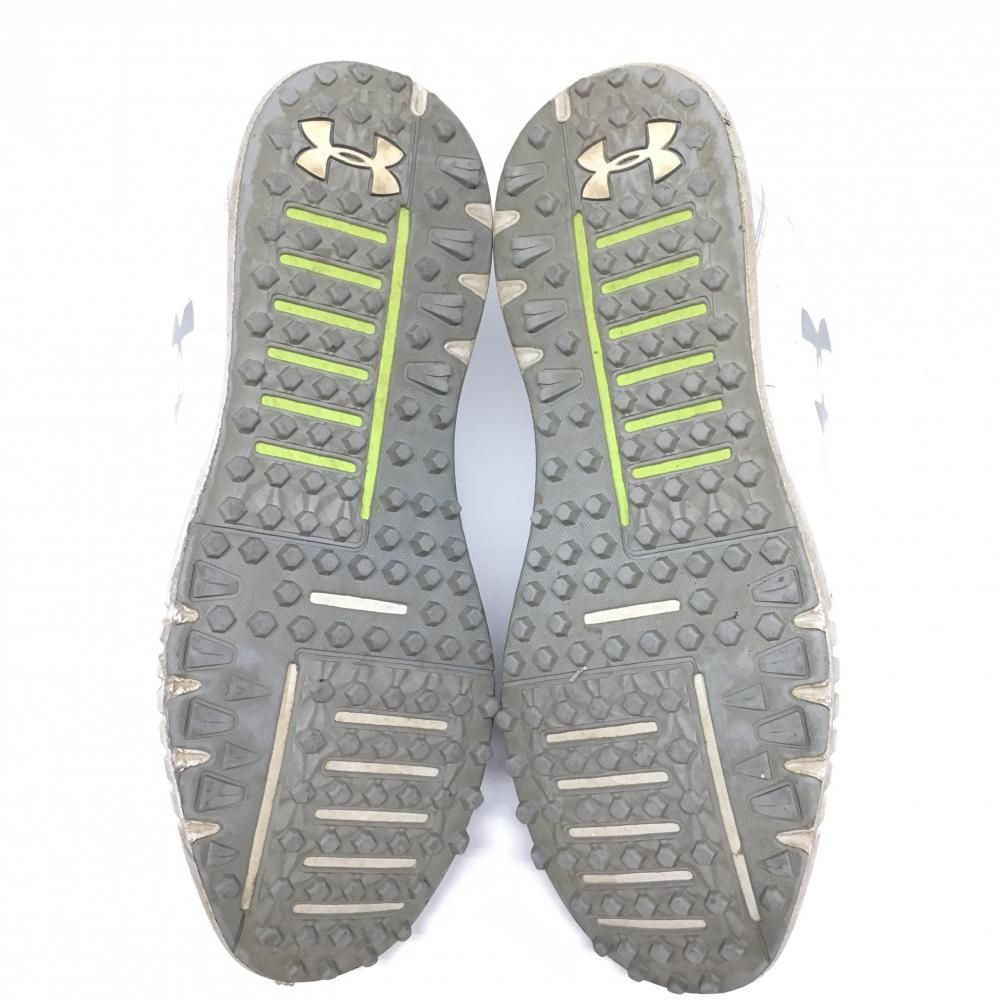 ☆SALE20％OFF☆アンダーアーマー ゴルフシューズ 白×グレー 3022257