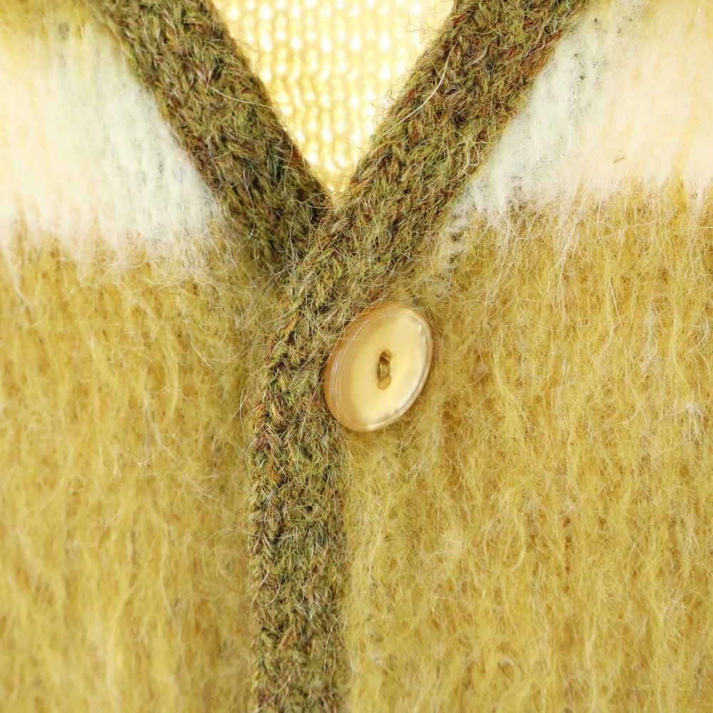 モヘアニット カーディガン