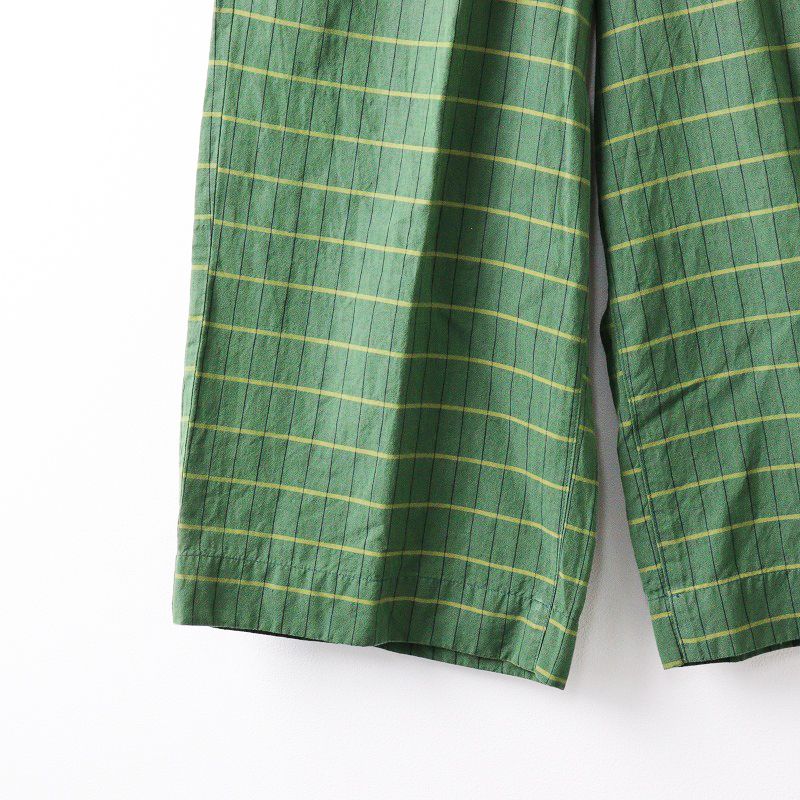 Pal’las Palace パラスパレス　コットンリネン　クロップドパンツ Pal'las Palace パラスパレスコットンリネンクロップドパンツ