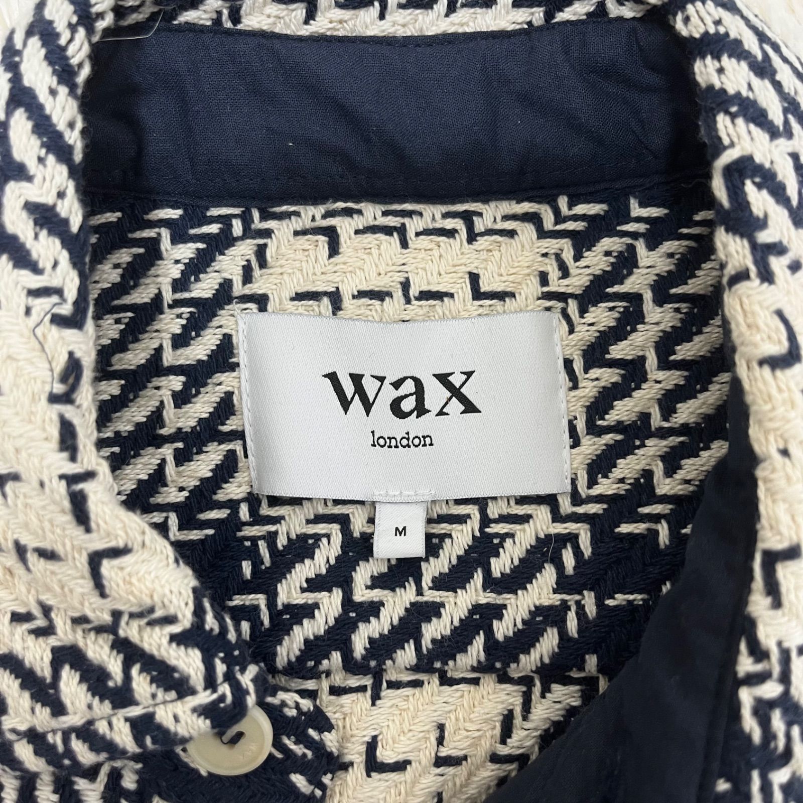 WAX LONDON チェック シャツ 厚手 ジャケット Mサイズ - メルカリ