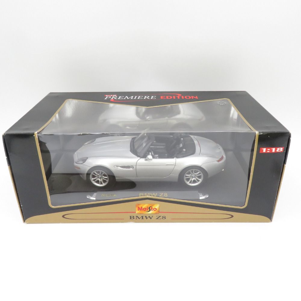 Maisto BMW Z28 シルバー 1/18 PREMIERE EDITION マイスト 模型