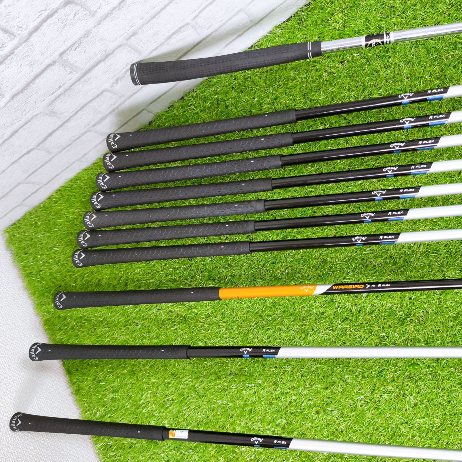 メンズゴルフセット キャロウェイ WARBIRD ブルー 11本