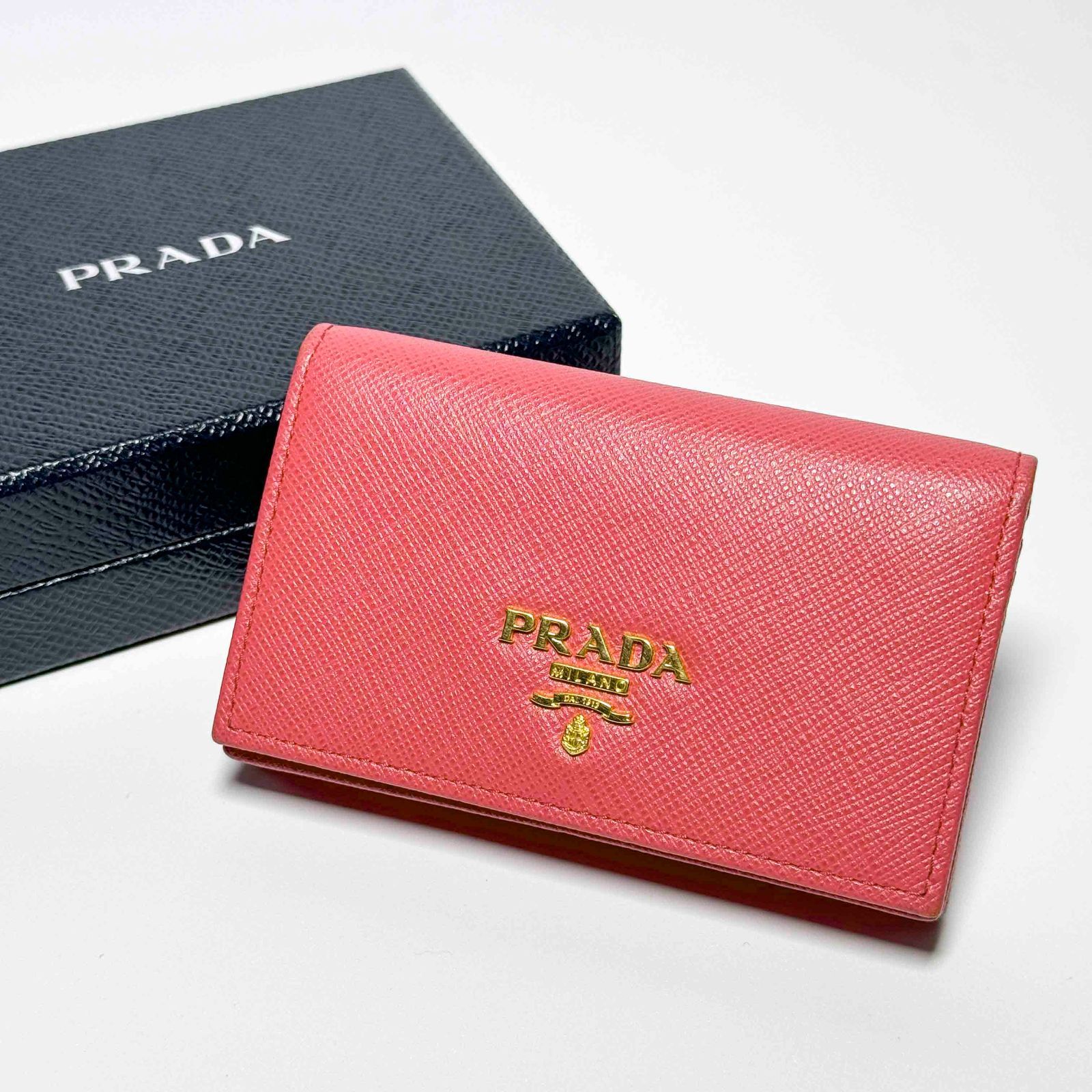 【senna】PRADA ピンク 名刺入れ senna】PRADA ピンク 名刺入れ PRADA プラダ カードケース 名刺
