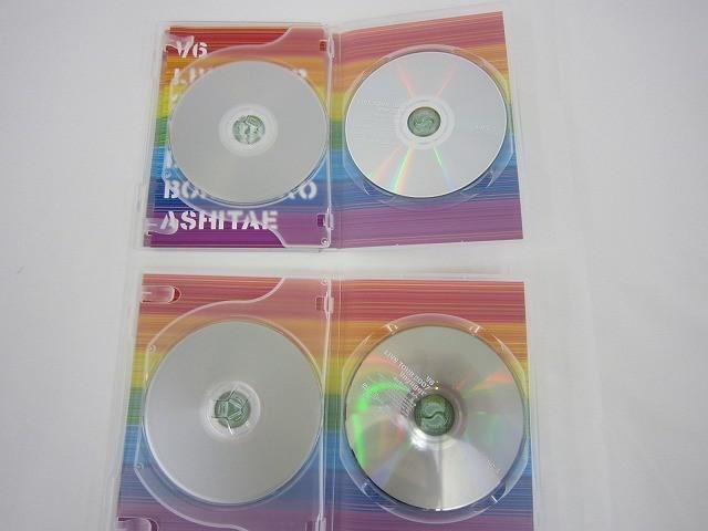 中古品 V6 DVD LIVE TOUR 2007 Voyager 僕と僕らのあしたへ 初回
