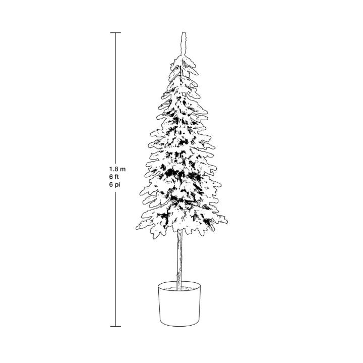 LEDライト付き ノルディックツリー 高さ182センチ LEDライト付き ノルディックツリー 高さ182センチ