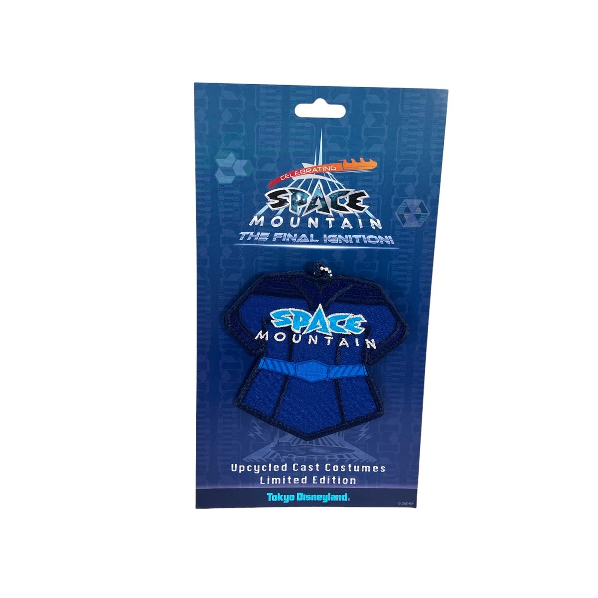 スペースマウンテン ワッペンバッチ ディズニーランド スペースマウンテン ワッペンバッチ スペース