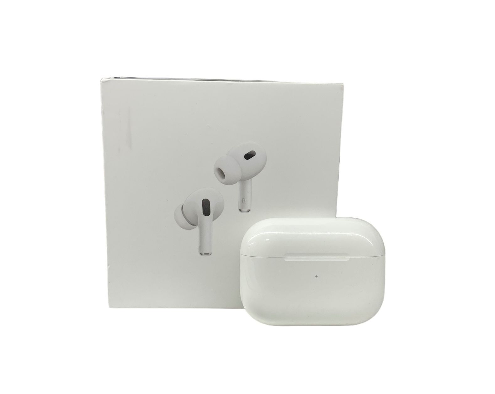 Apple (アップル) AirPods Pro エアポッズ プロ 第2世代 2022発売 ワイヤレスイヤホン MQD83J/A ホワイト 家電/025  - メルカリ