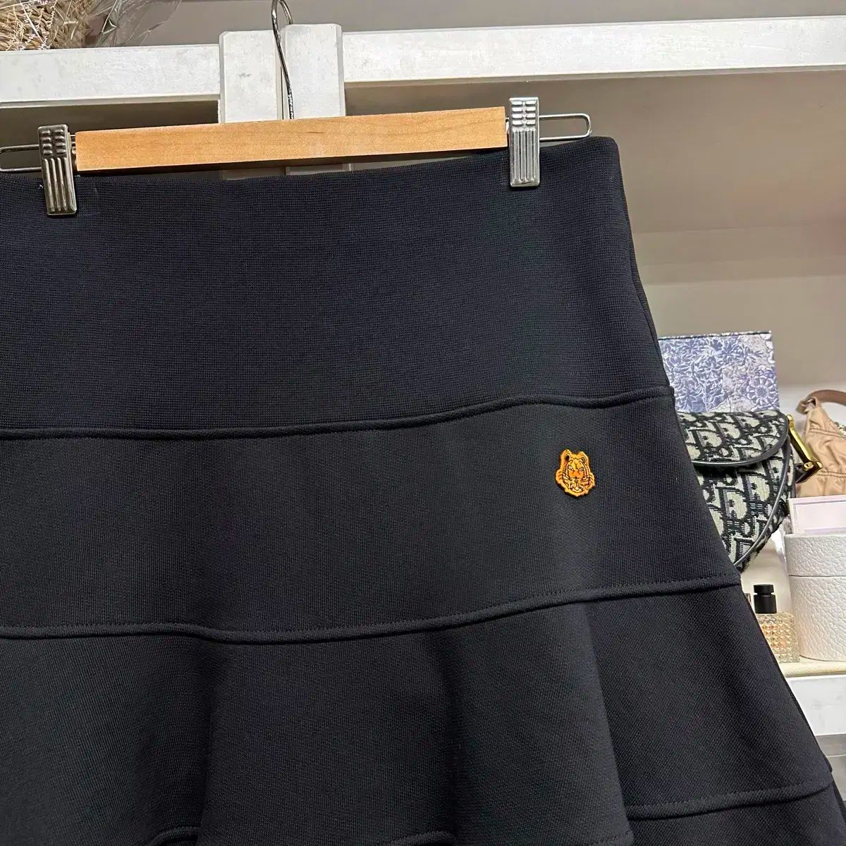 KENZO KENZO ケンゾー ブラック フ スカート