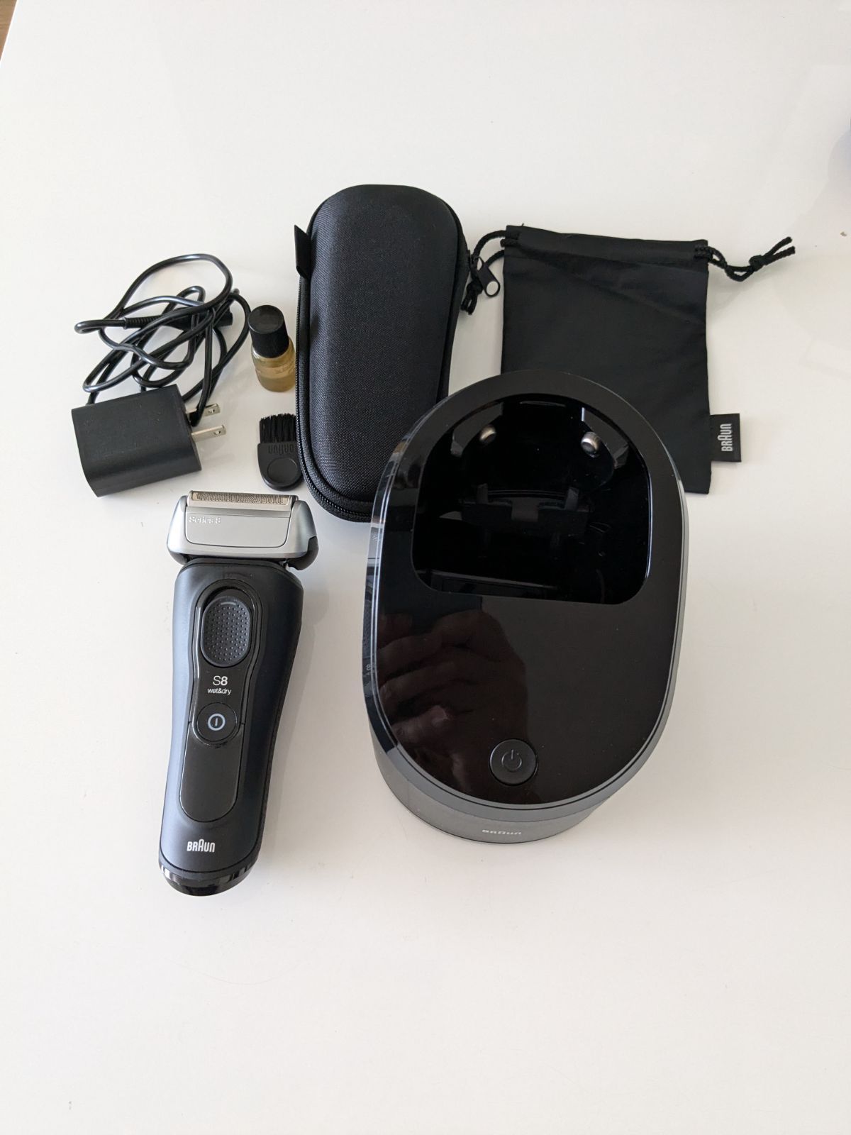 在庫処分】BRAUN 電気シェーバー ブラウンシリーズ8 8460cc-V 洗浄器 