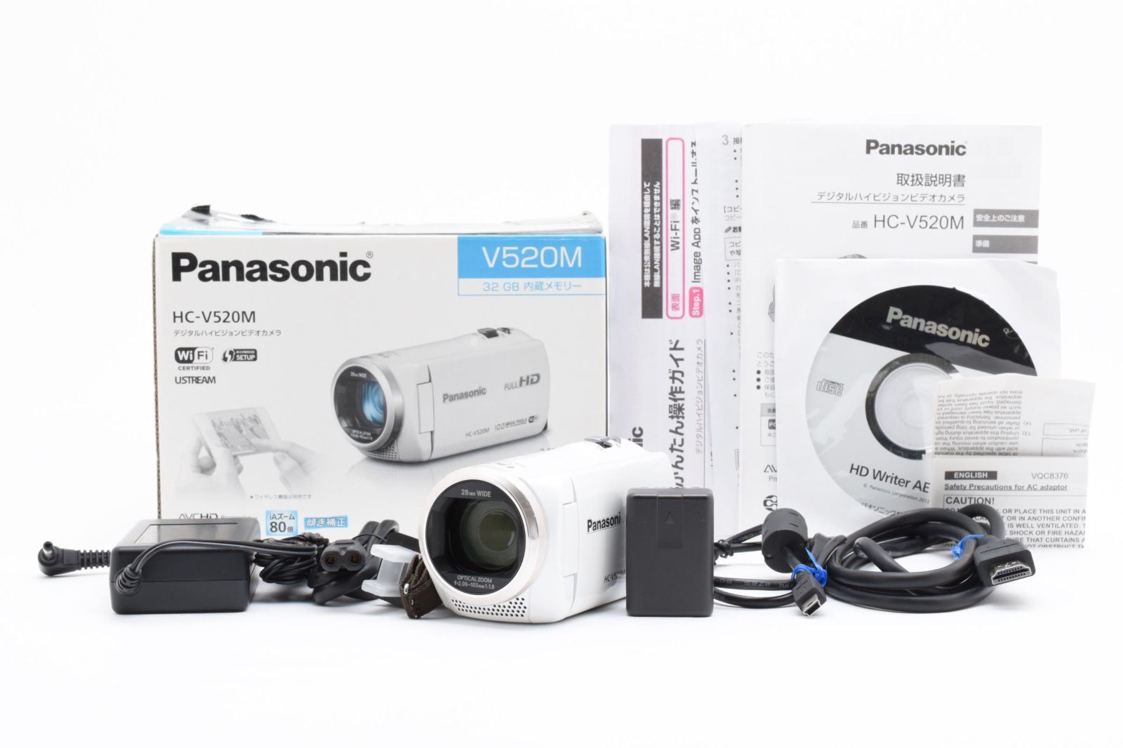 実用品 Panasonic HC-V520M 2489248A