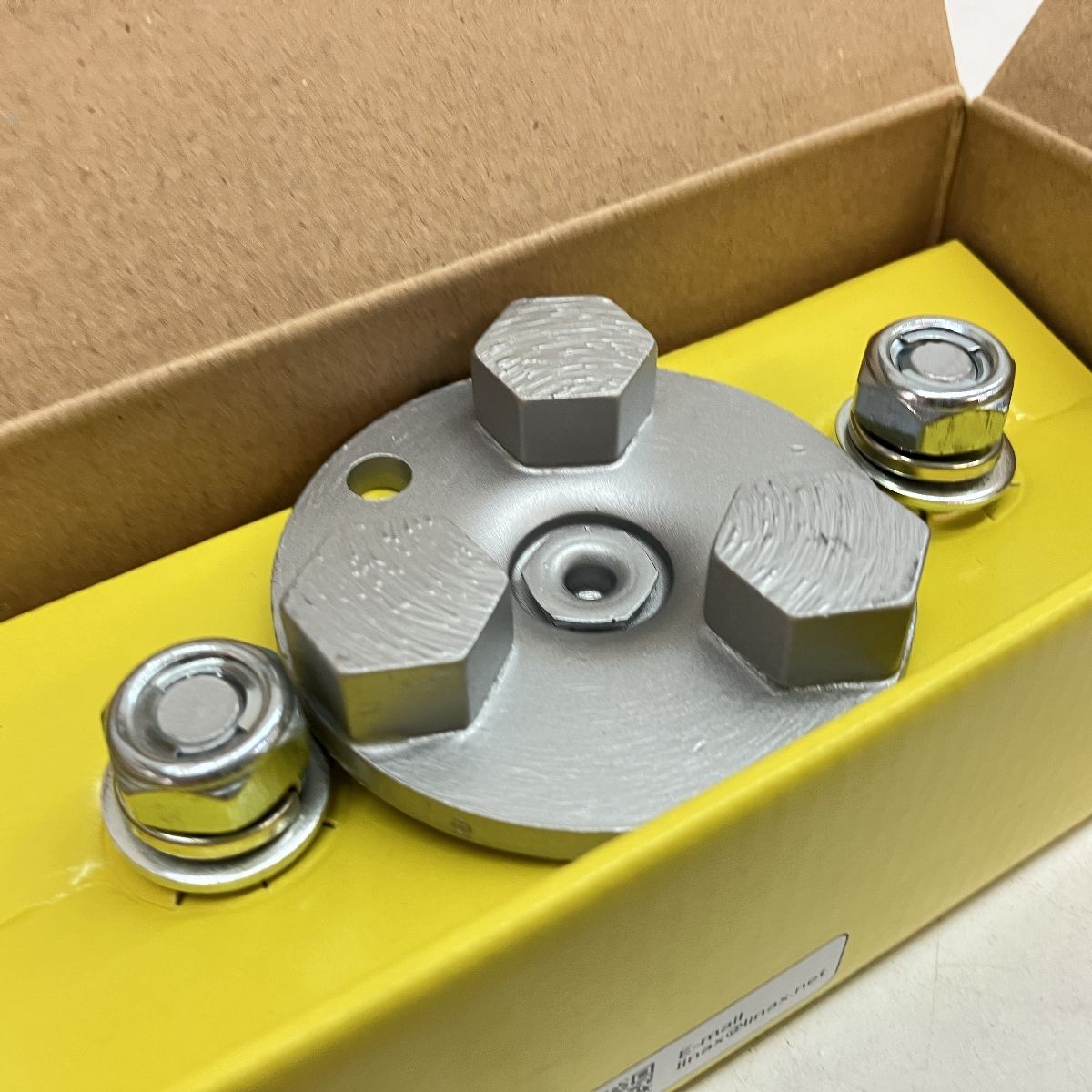 LINAX ダイヤカッター 床研削機用 カッター シルバー 数量3個入 LINAX ダイヤカッター 床研削機用 カッター シルバー 数量3個入