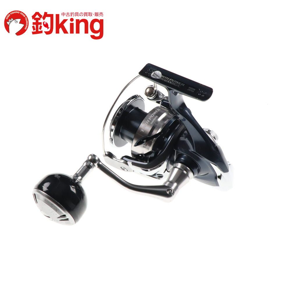 SHIMANO - 【中古】 シマノ 21 ツインパワーSW 6000XG   /SR025M シマノ 21 ツインパワー SW 6000XG スピニングリール - 最安値