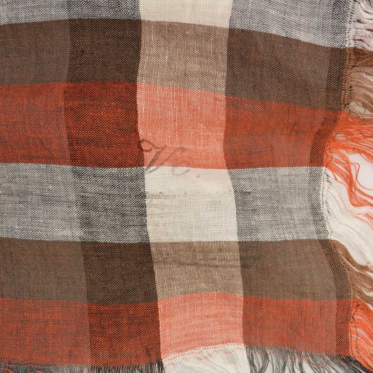 値下げ新品　ヴェリテクール　チェックストール ギンガムチェックストール VC-2615 / Veritecoeur ヴェリテ