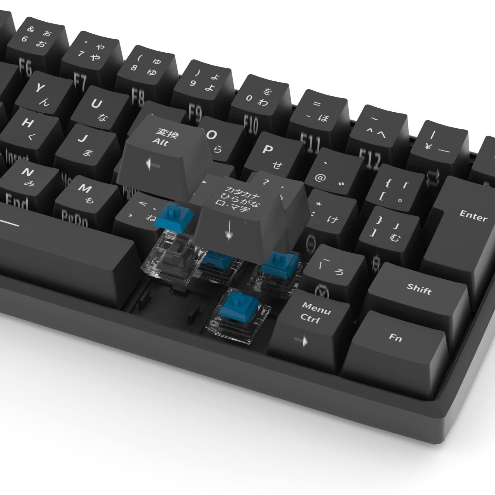 新品 ゲーミングキーボード 日本語配列 LEDバックライト 新品 KIMOCA メカニカルキーボード 無線 日本語配列 キーボード 機械式