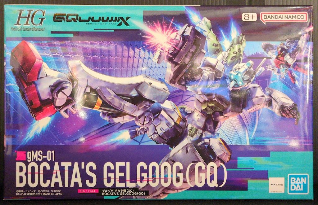 BANDAI SPRITS HG 1/144 ガンダムGQuuuuuuX 5点 BANDAI SPRITS HG 1/144 機動戦士ガンダムGQuuuuuuX ゲルググ