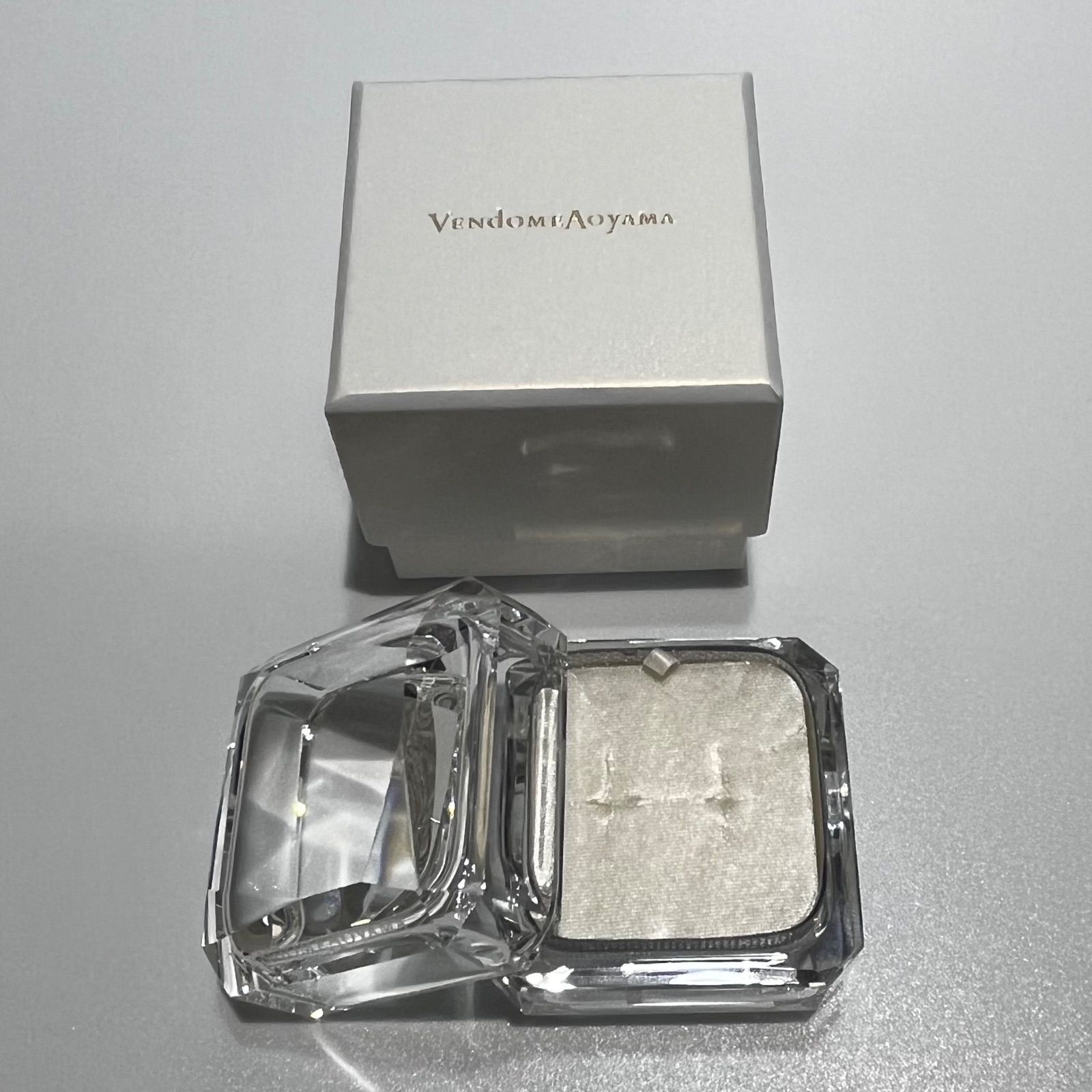 ヴァンドーム青山 リング Pt950 ダイヤモンド 0.25ct ハーフエタニティ 