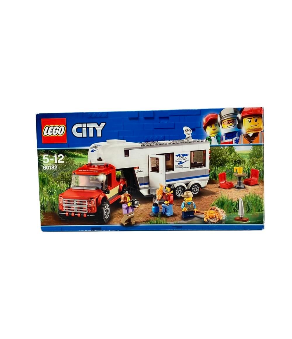 美品 LEGOブロック 5-12 60182 シティ キャンプバンとピックアップトラック LEGO