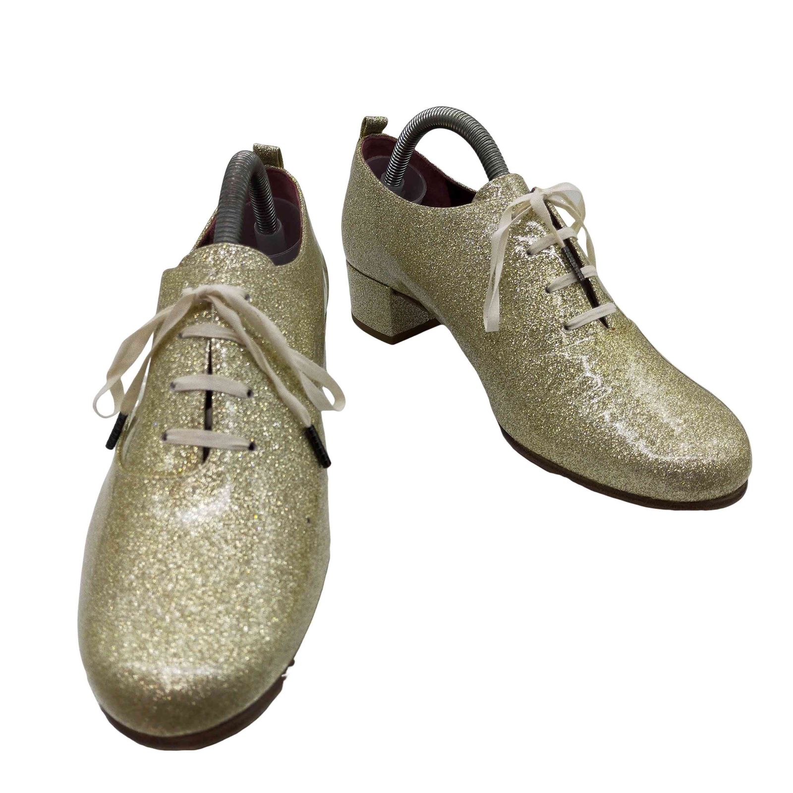 マークジェイコブス MARC JACOBS BETTY LACE UP OXFORD ラメ 