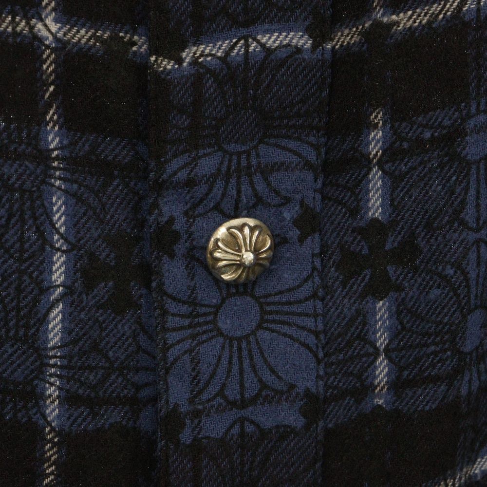 CHROME HEARTS (クロムハーツ) LOOSEENDS LS CHECK CHプラス総柄