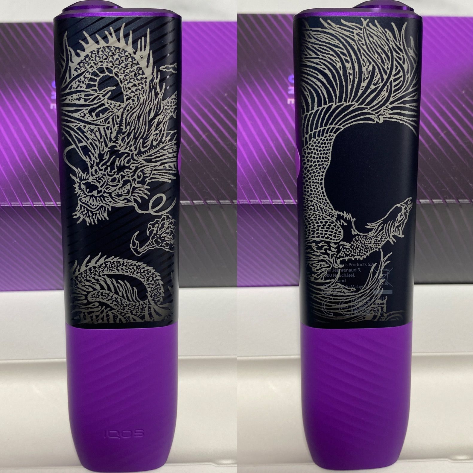 龍 鳳凰 デザイン iQOS ILUMA i ONE アイコス イルマ i ワン 10 龍 鳳凰 デザイン iQOS ILUMA i ONE アイコス イルマ i ワン 10