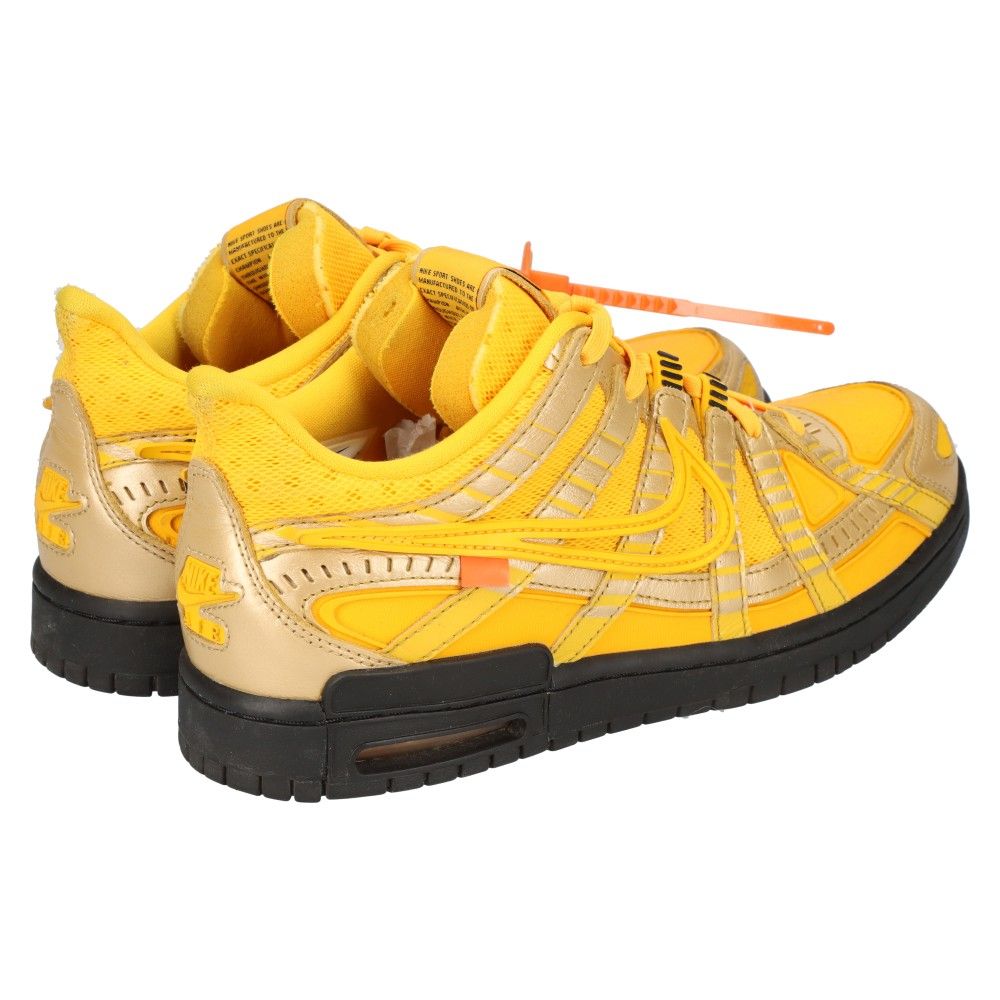 NIKE (ナイキ) ×OFF-WHITE AIR RUBBER DUNK LOW UNIVERSITY GOLD 