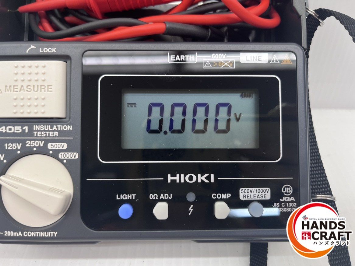 日置 HIOKI デジタル 絶縁抵抗計 IR4051 HRDEVELOPMENT_JP