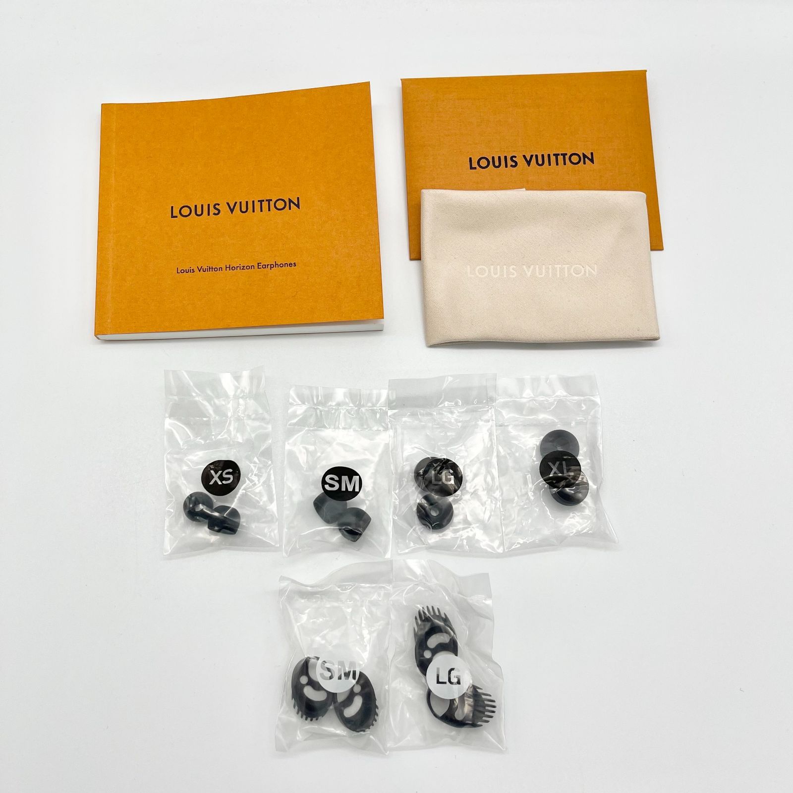 片耳欠品】LOUIS VUITTON ルイヴィトン ホライゾン イヤホン ブラック 