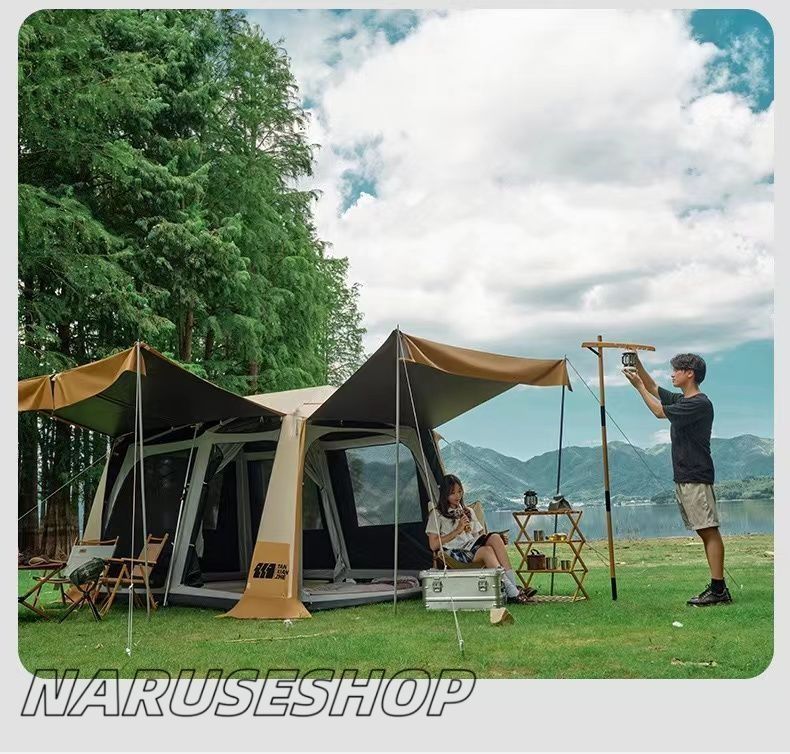 ドーム型テント4〜6人用 良品】ayamaya ポップアップテント 4人〜6