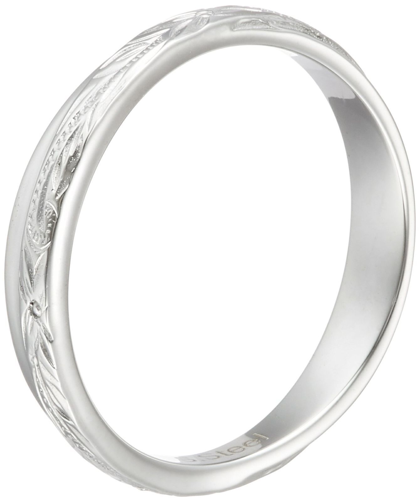 数量 日本サイズ17号 0191-0235-0023-0017 ペアリング クロス ファインスティール ジュエリー ハワイアン ブルーム