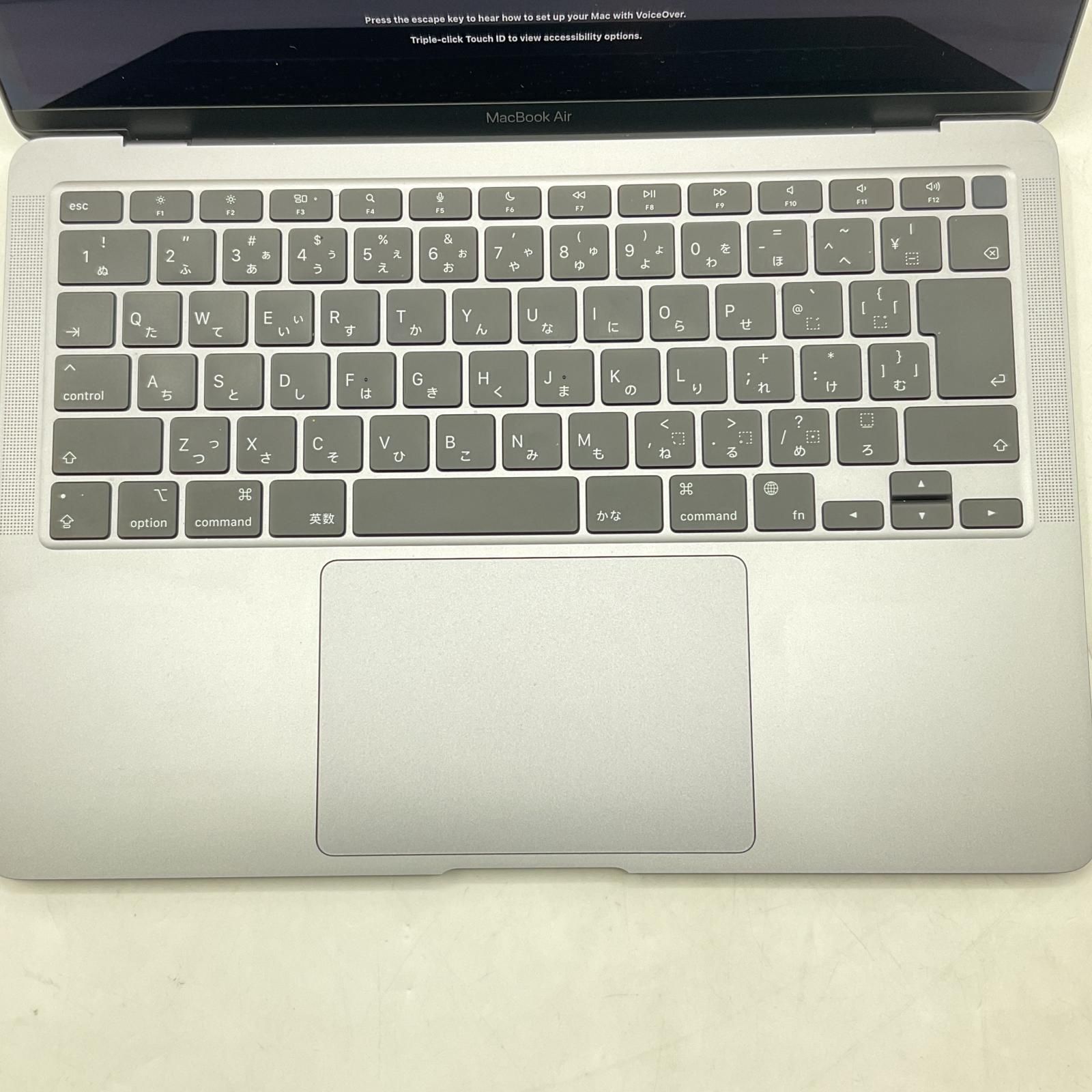 全額返金保証】【最速発送】Apple MacBook Air 13インチ 2020 /M1 /8GB /256GB スペースグレイ バッテリー90% 【 動作確認済】 - メルカリ