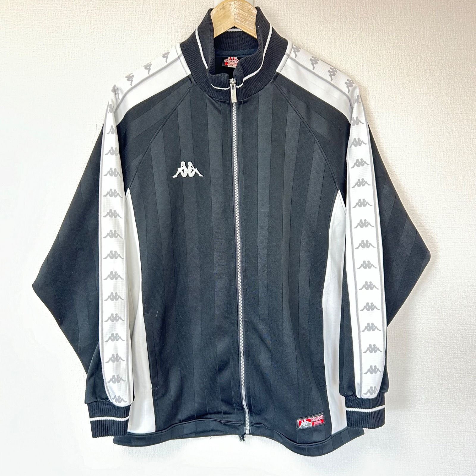 ブラック ジップアップ ジャージ Japan刺繍 【美品】FOX RACING ジップ