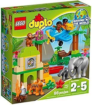 【中古】(非常に良い)レゴ (LEGO) デュプロ 世界のどうぶつ“ジャングルセット   10804