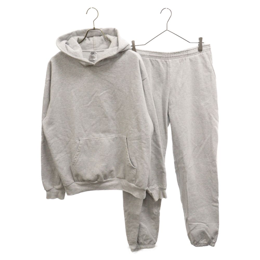 LOS ANGELES APPAREL (ロサンゼルスアパレル) ビッグシルエット 14ozプルオーバーパーカー フーディー /14oz ヘビーフリース スウェットパンツ セットアップ