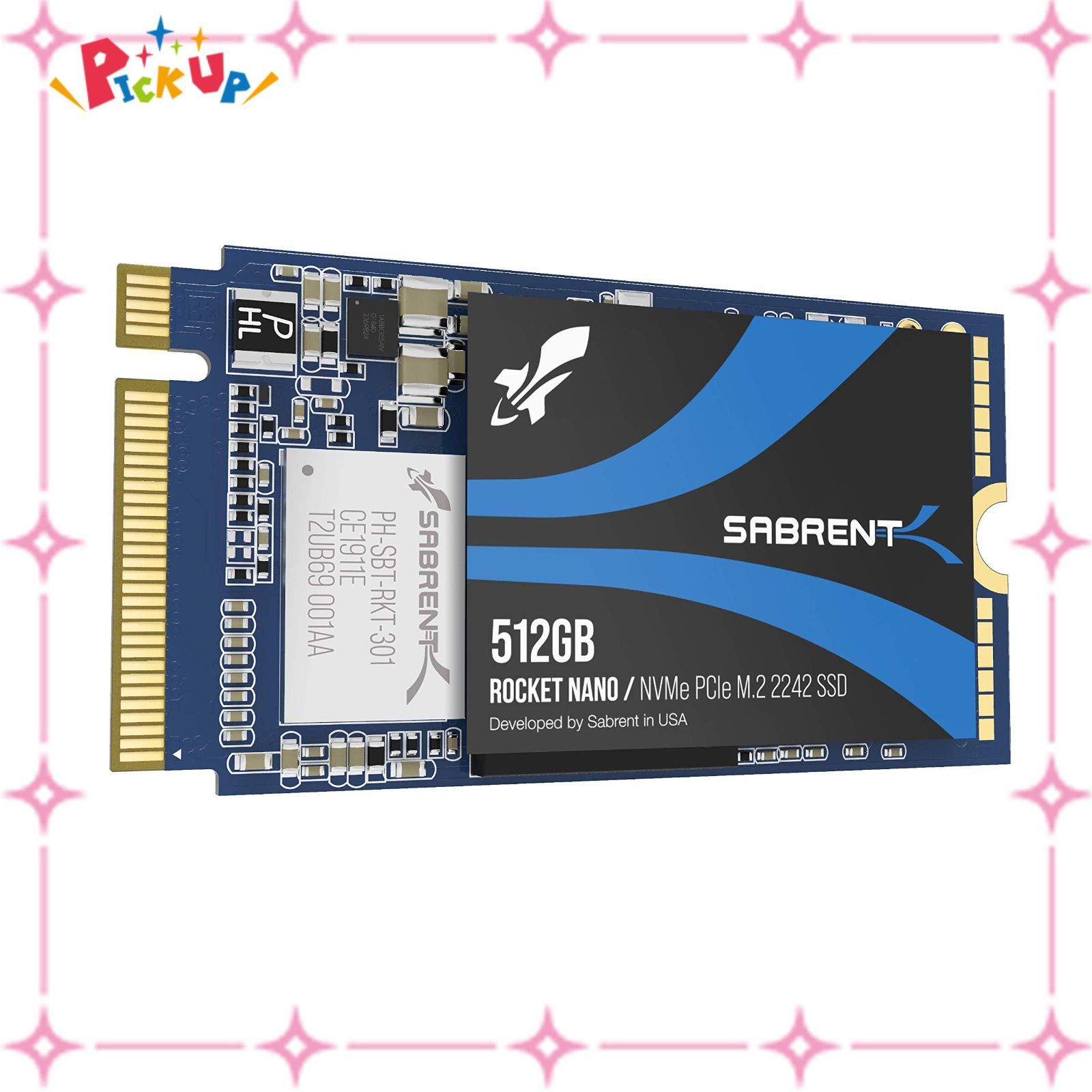 特価商品】SSD 512GB、M.2 SSD SABRENT 512GB、NV - ルンピニストア