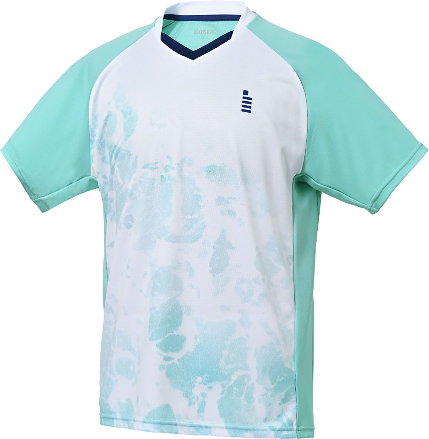 ゴーセン GOSEN テニス ゲームシャツ T2512 30 ホワイト