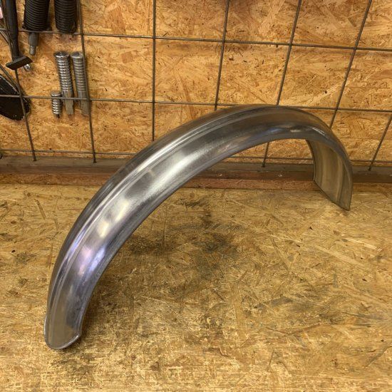 【激レア】ワッセル　フェンダー　クロムメッキ　スチール ワッセル リブフェンダー チョッパー カスタム ダート