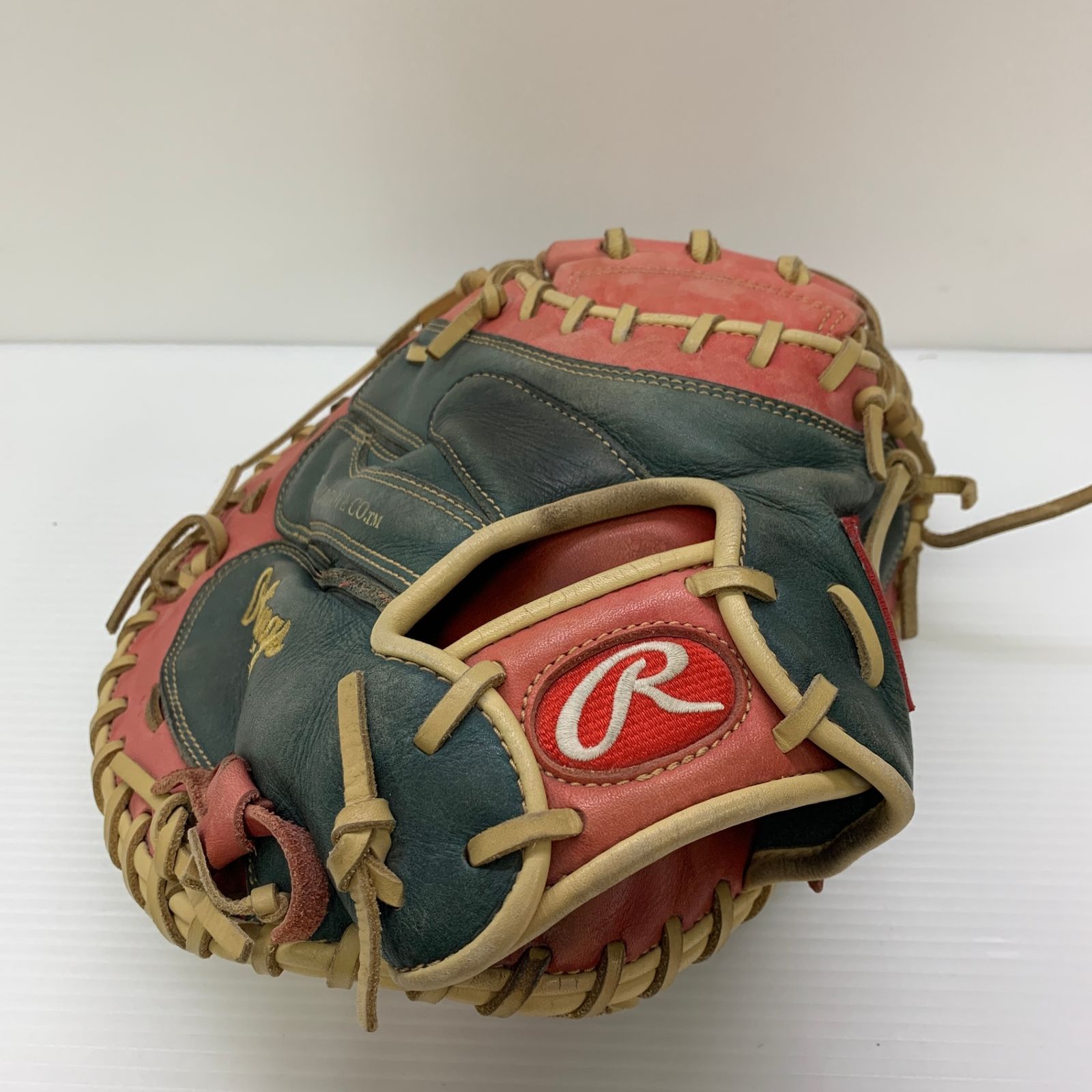 【マルシュン】中古品 ローリングス Rawlings軟式キャッチャーミット ローリングス Rawlings マークオブアプロシリーズ 軟式 大人 一般