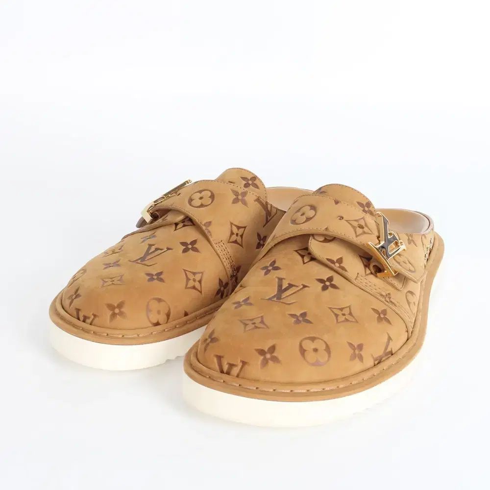 ルイヴィトン LV モノグラム イージーミュール ベージュ 8 270