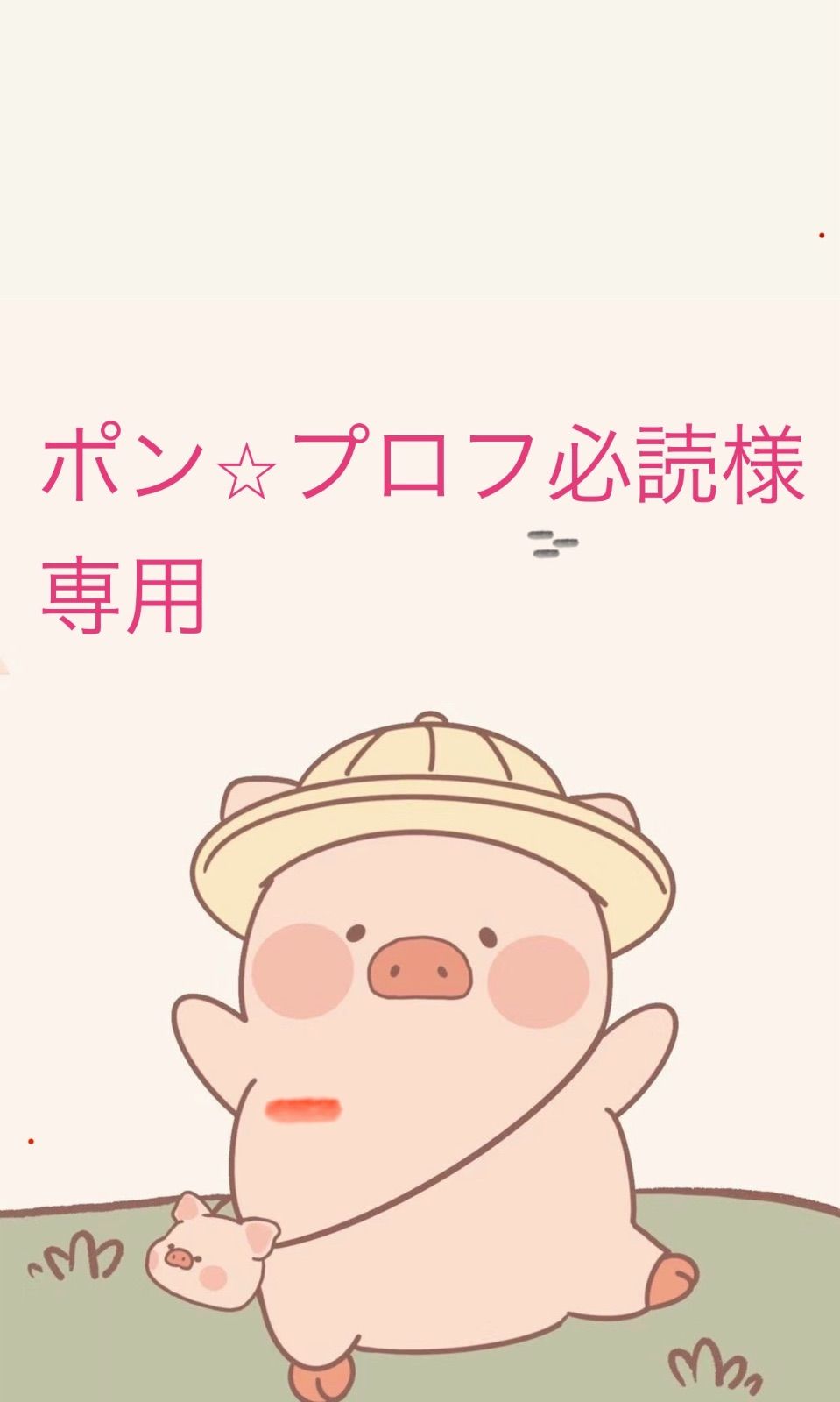 ポンプロフ必読様専用