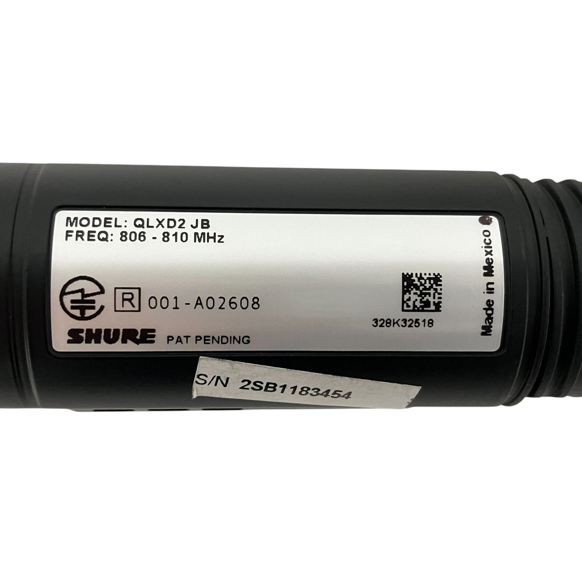 SHURE SM58 QLXD2 ワイヤレスマイク SBC200 ワイヤレス用充電器