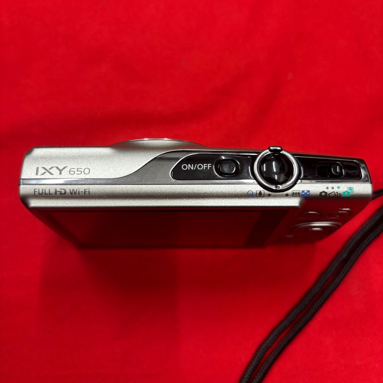 美品 Canon IXY650 デジタルカメラ 本体 シルバー - メルカリ