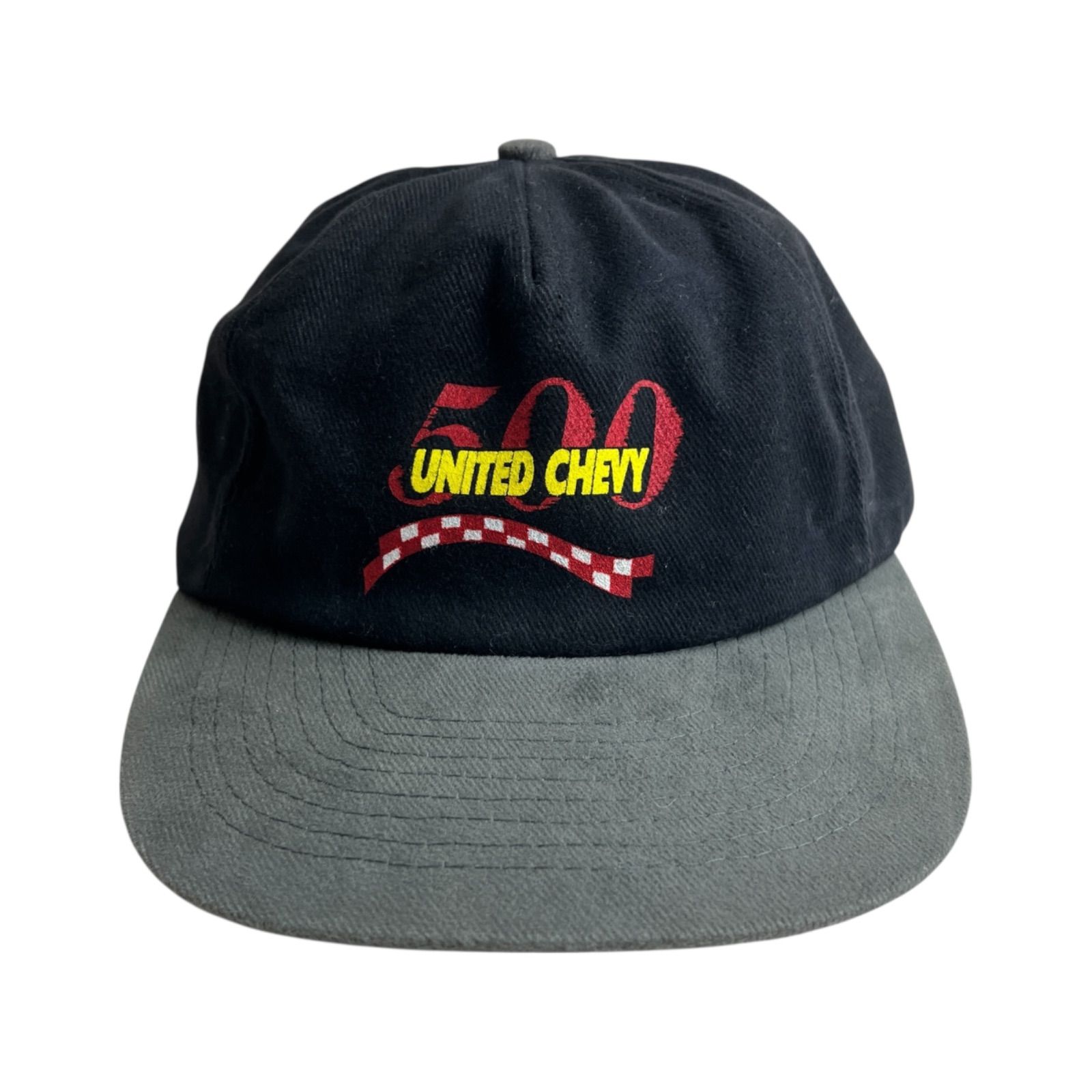 キャップ|帽子 UNTED CHEVY ユナイテッドシェビー スナップバックキャップ ツートンカラーキャップ ヌバック 企業物
