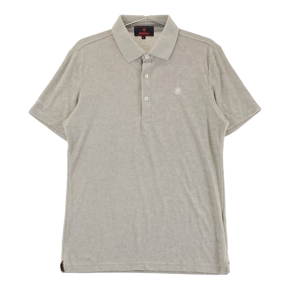 サイズ：M BRIEFING GOLF ブリーフィング 半袖ポロシャツ パイル地