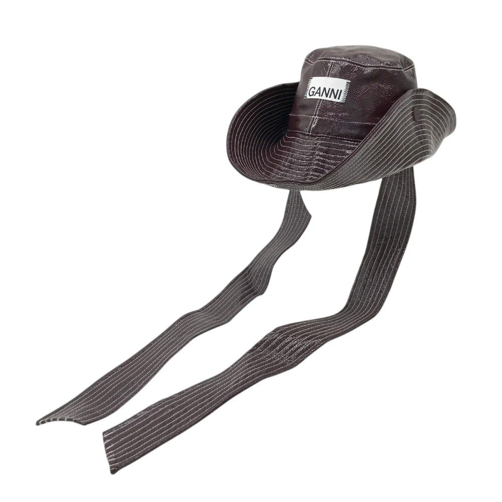 GANNI   ガニー　ハット セール】【GANNI / ガニー】Recycled Tech Bucket Hat Print
