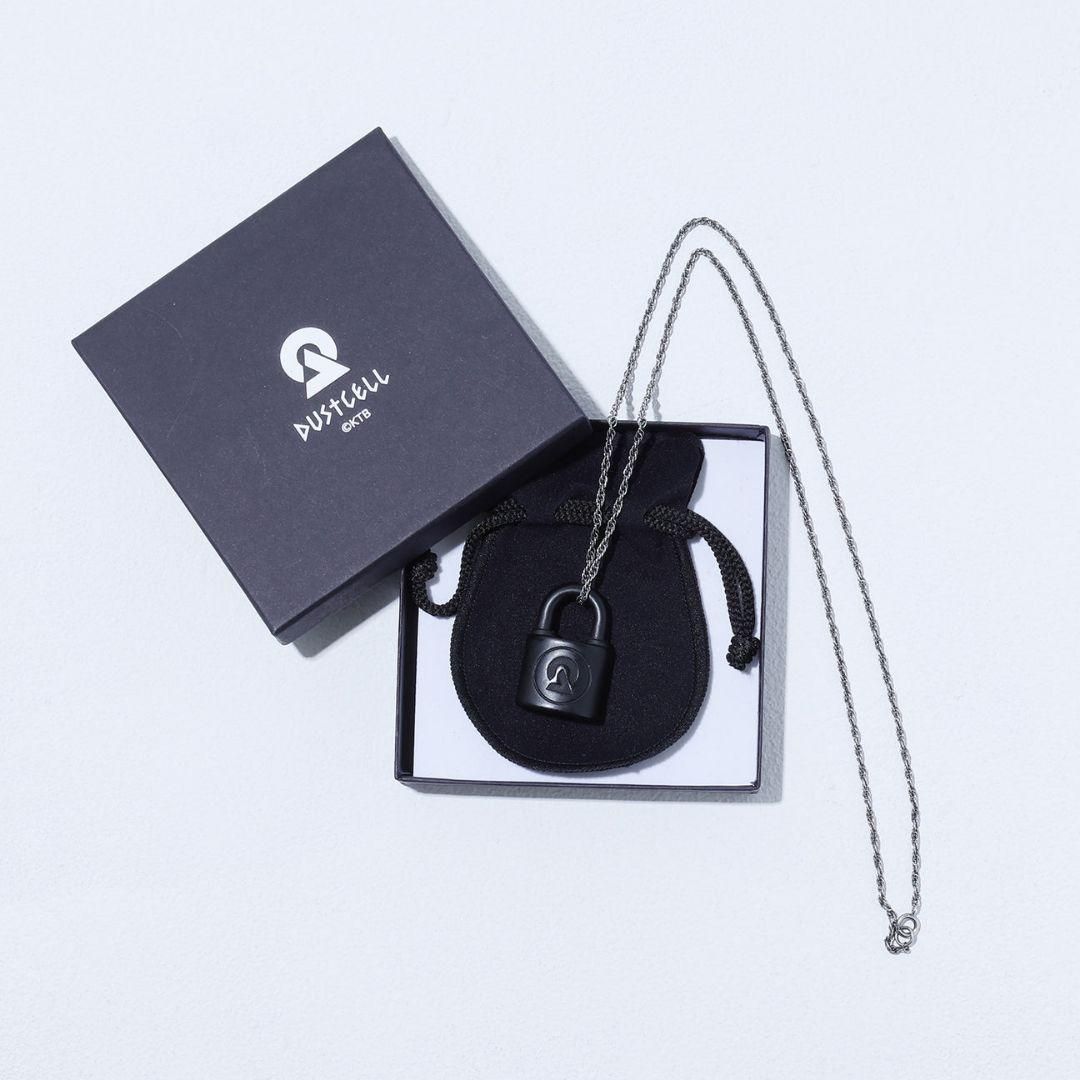 DUSTCELL ダストセル ロゴマーク パドロック ネックレス DAWN 神椿
