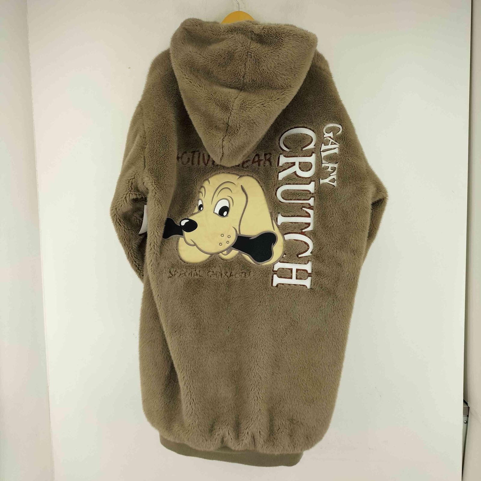 ガルフィー GALFY フェイクファーフーデッドコート メンズ 中型犬 