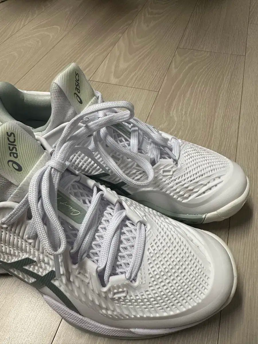 Asics(アシックス) コート ff3 ウィメンズ ホワイト/リチェン ロック 230