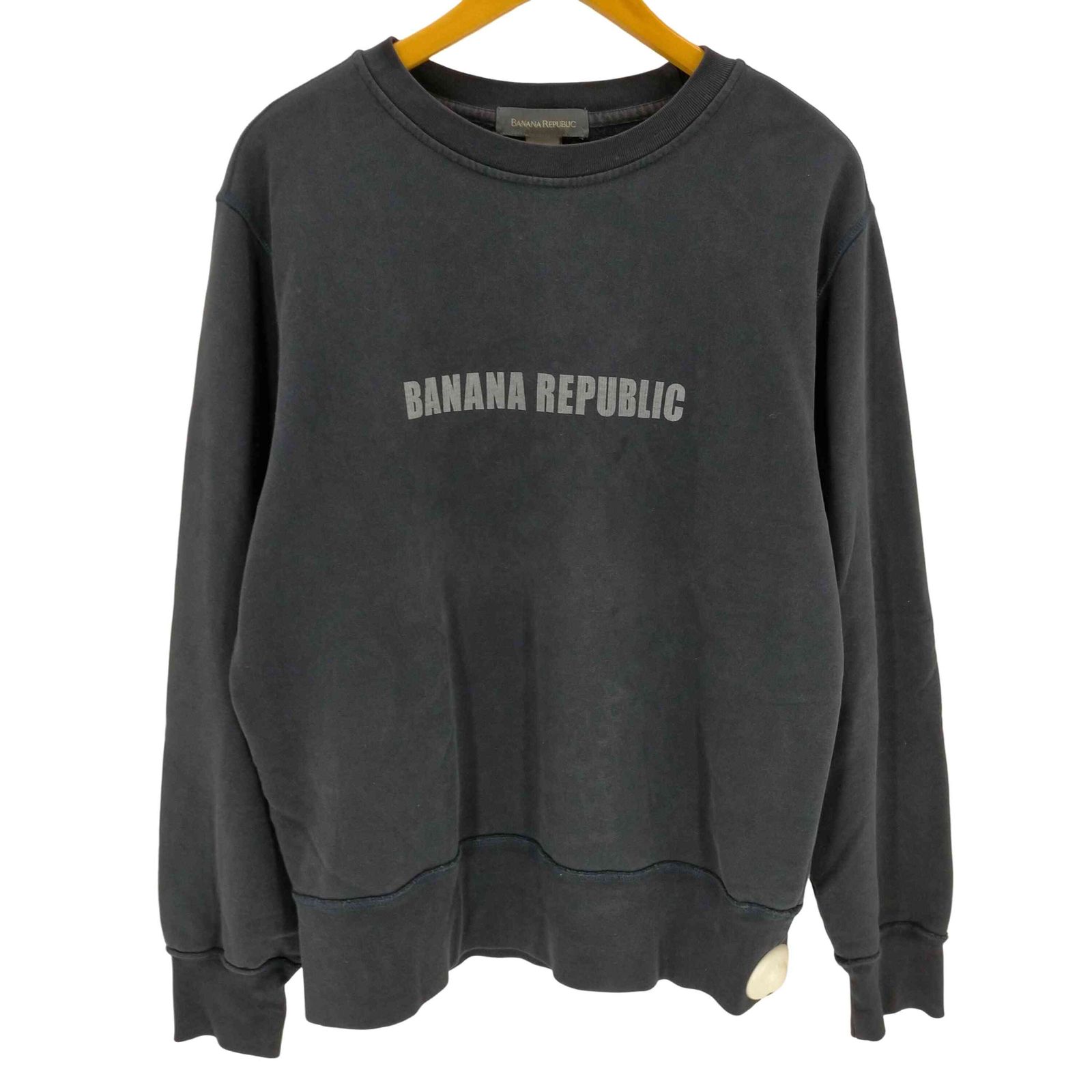90s BANANA REPUBLIC USA製 ロゴスウェット フェード 90s BANANA REPUBLIC USA製 ロゴスウェット フェード メンズ