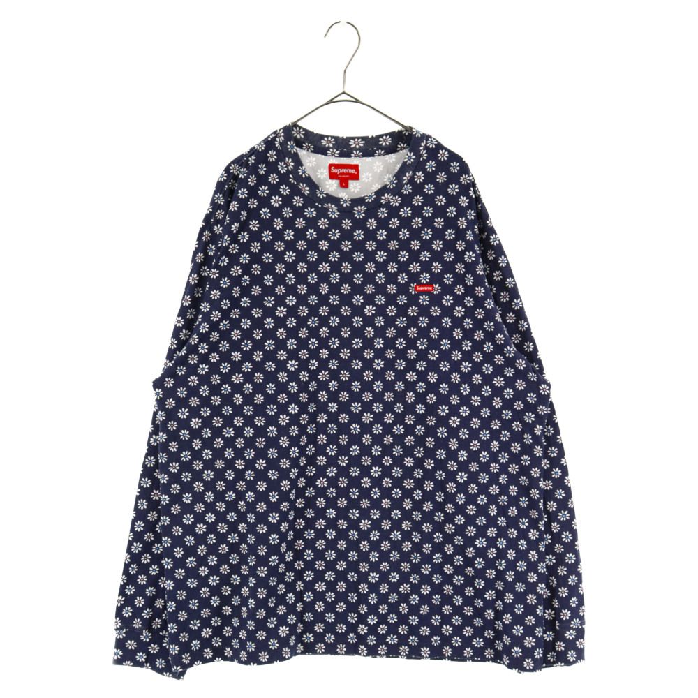 supreme small box l⁄s tee flowers SUPREME 22AW Small Box L⁄S Tee